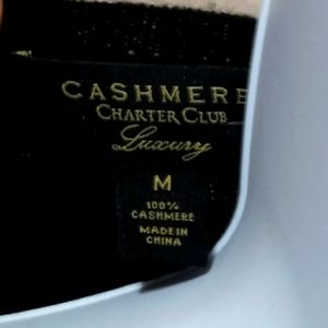 Cashmere sweater M black Charter Club